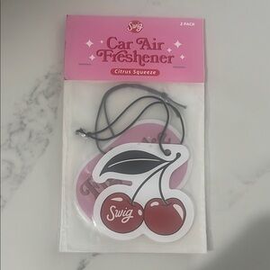 Limited Edition Swig Cherry Car Air Freshener 2 Pack